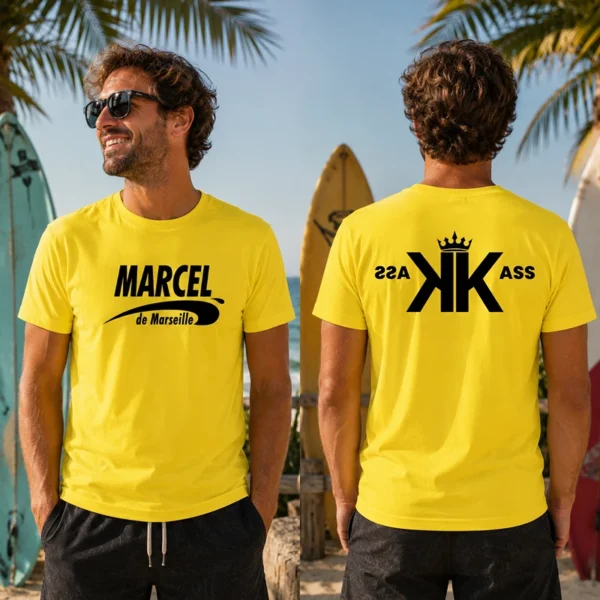 Tee shirt brice de Nice personnalisé kass contre kass homme