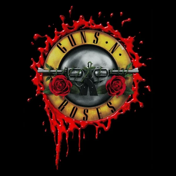 Motif tee shirt funs n roses original