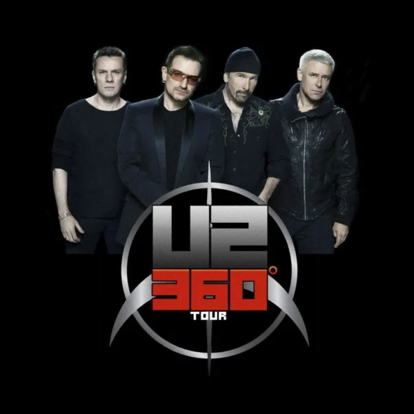 Motif tee shirt u2 360 tour