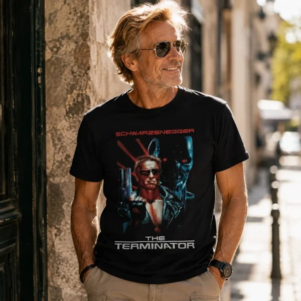Tee shirt film annee 80 terminator