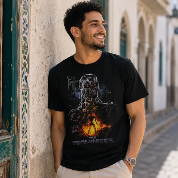 Tee shirt film annee 80 terminator