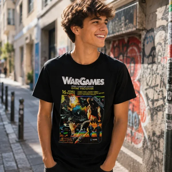 Tee shirt film annee 80 wargames