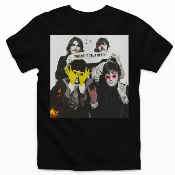 Tee shirt beatles where is your brain