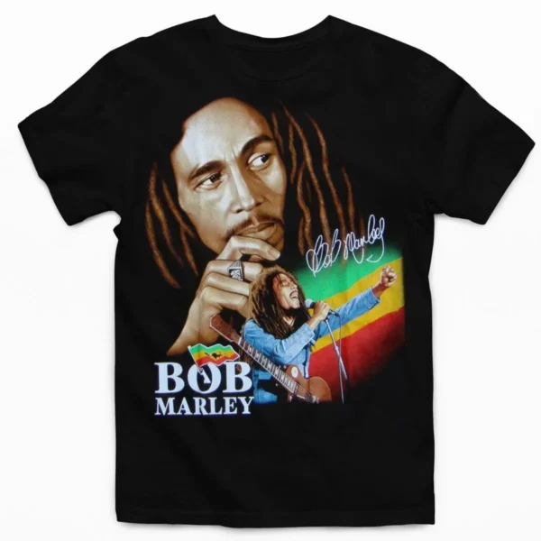 Tee shirt bob marley