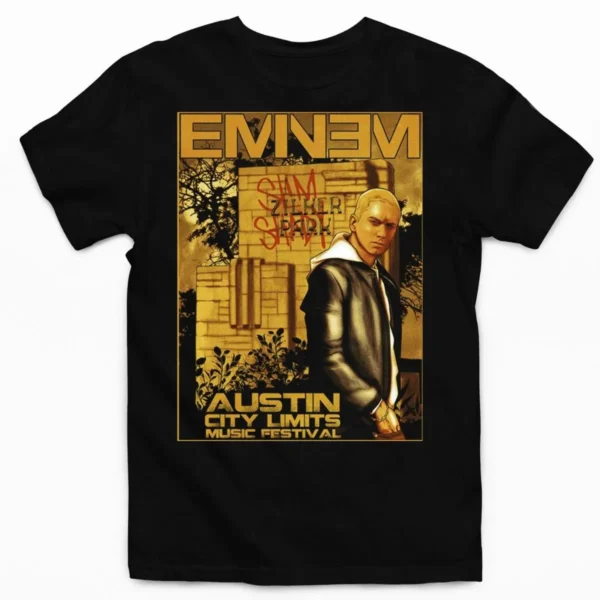 Tee shirt eminem austin festival