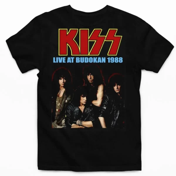 Tee shirt kiss live budokan