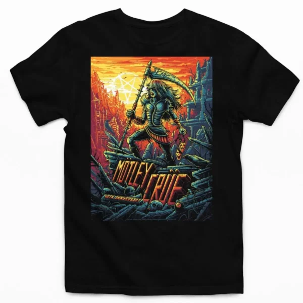 Tee shirt motley crue