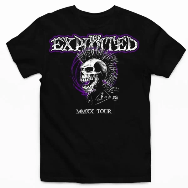 Tee shirt the exploited mmxx tour