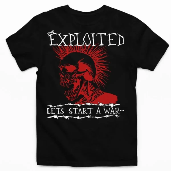 Tee shirt the exploited war