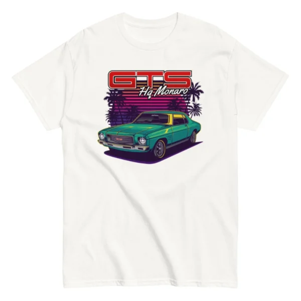 Tee shirt blanc gts monaro (4)