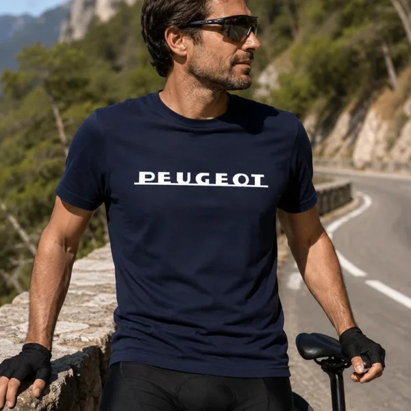 Tee shirt automobile retro peugeot