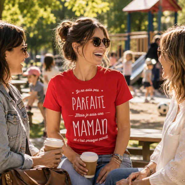 Tee shirt fete des meres maman parfaite