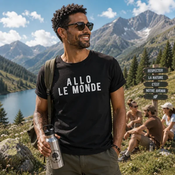 Tee shirt lifestyle allo le monde