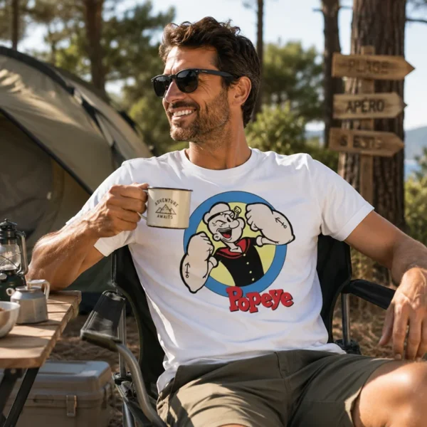 Tee shirt lifestyle popeye