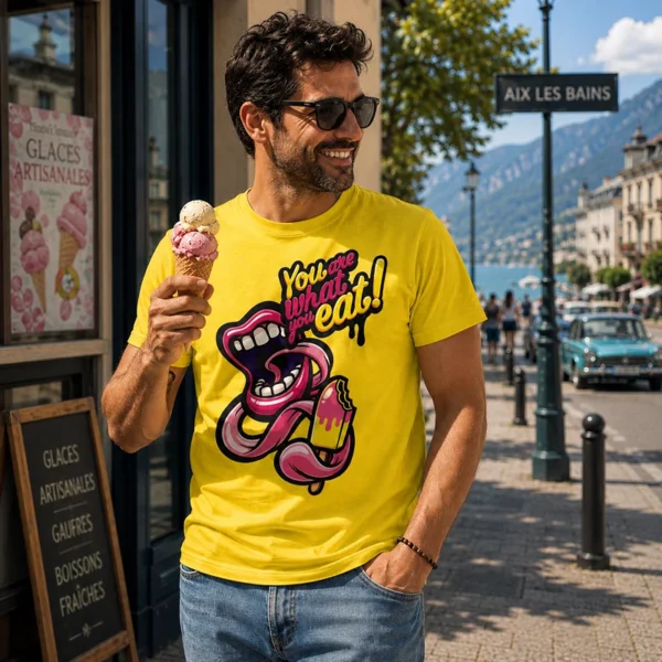 Tee shirt lifestyle whay you eat