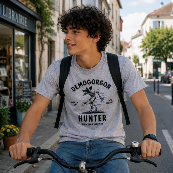 Tee shirt stranger things demogorgons