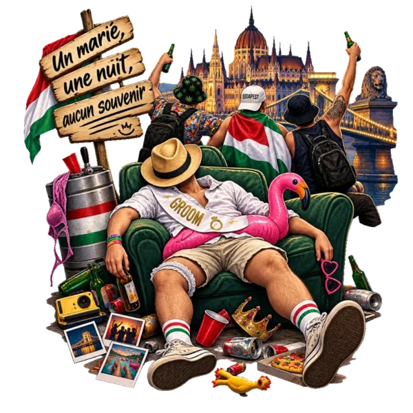 Tee shirt mariage evg aucun souvenir