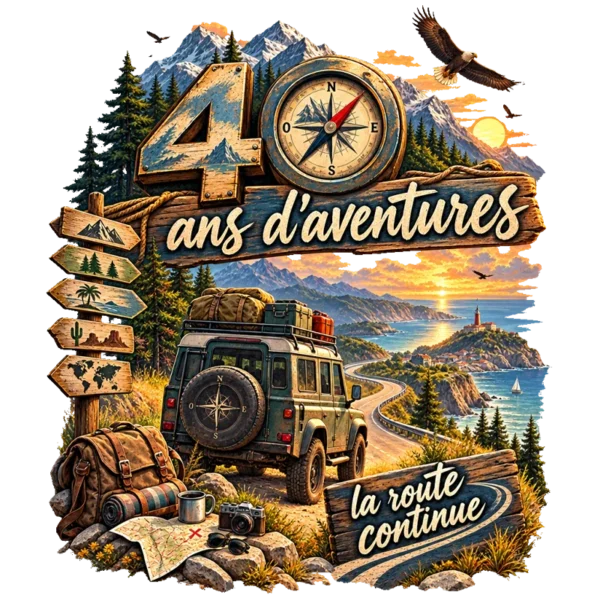 Tee shirt anniversaire personnalise